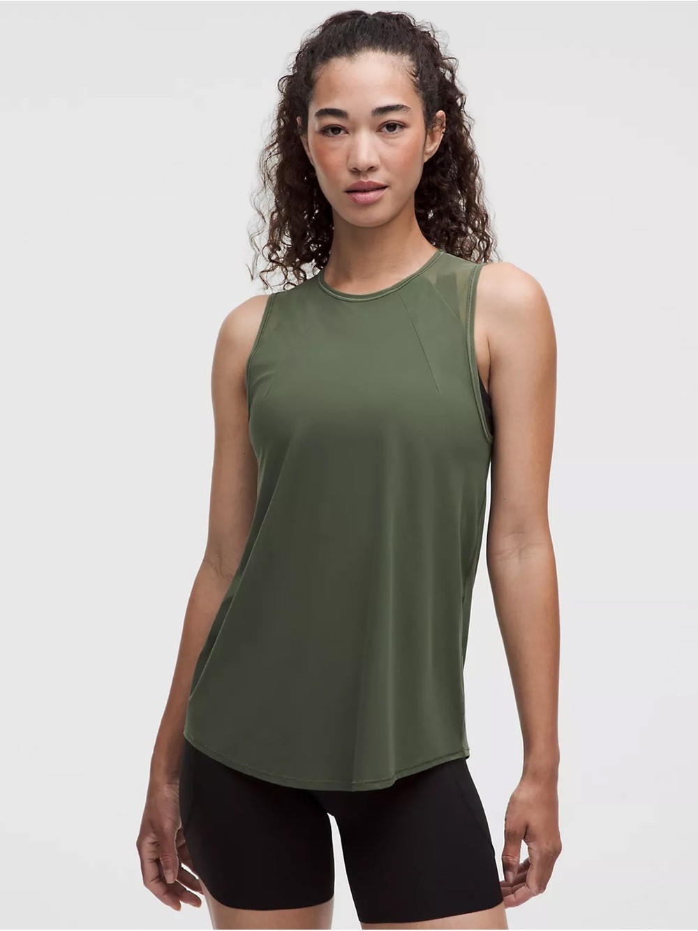 Lululemon Sculpt Tank Top in Sage, Sz 6